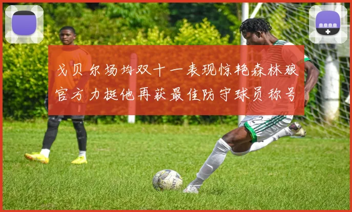 戈贝尔场均双十一表现惊艳森林狼官方力挺他再获最佳防守球员称号